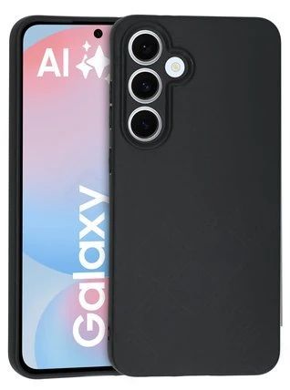 Silikon / TPU Hülle Samsung Galaxy S24 FE in candy schwarz - Schutzhülle