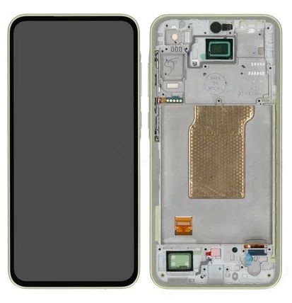 Samsung Galaxy A35 5G Display mit Touchscreen lemon