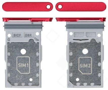 Samsung Galaxy S25 / Plus Sim Karten Halter (Halterung) rot