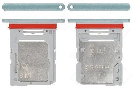 Samsung M556 Galaxy M55 Sim / SD Karten Halter (Halterung) grün