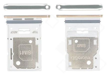 Samsung A536 Galaxy A53 Sim / SD Karten Halter (Halterung) weiß