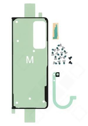 Samsung F936B Galaxy Z Fold4 Kleber (Klebefolie Dichtung) Akkudeckel Set