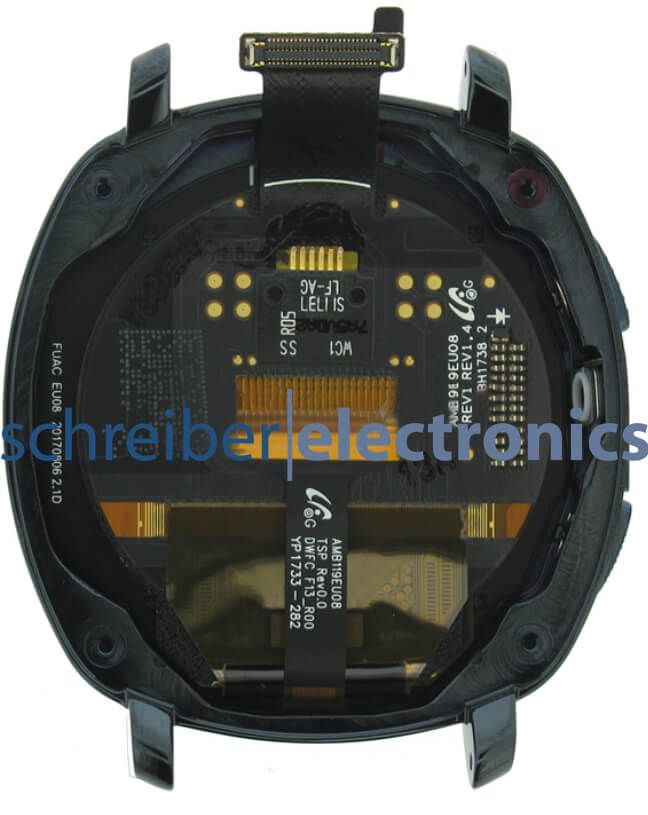 Samsung R600 Gear Sport Display mit Touchscreen blau