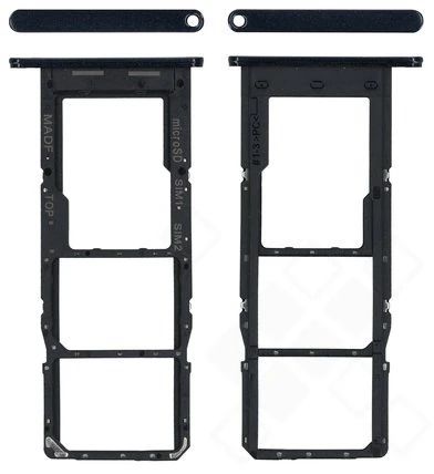 Samsung M146 Galaxy M14 Sim / SD Karten Halter (Halterung) navy blau