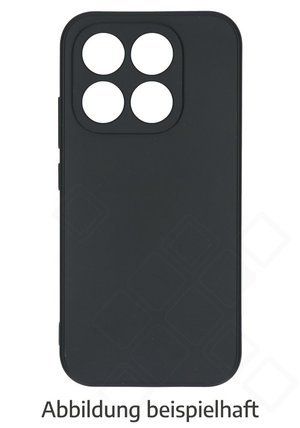 Silikon / TPU Hülle Xiaomi 17T in candy schwarz - Schutzhülle