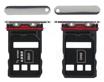 Honor 50 Pro Sim Karten Halter (Halterung) frost crystal