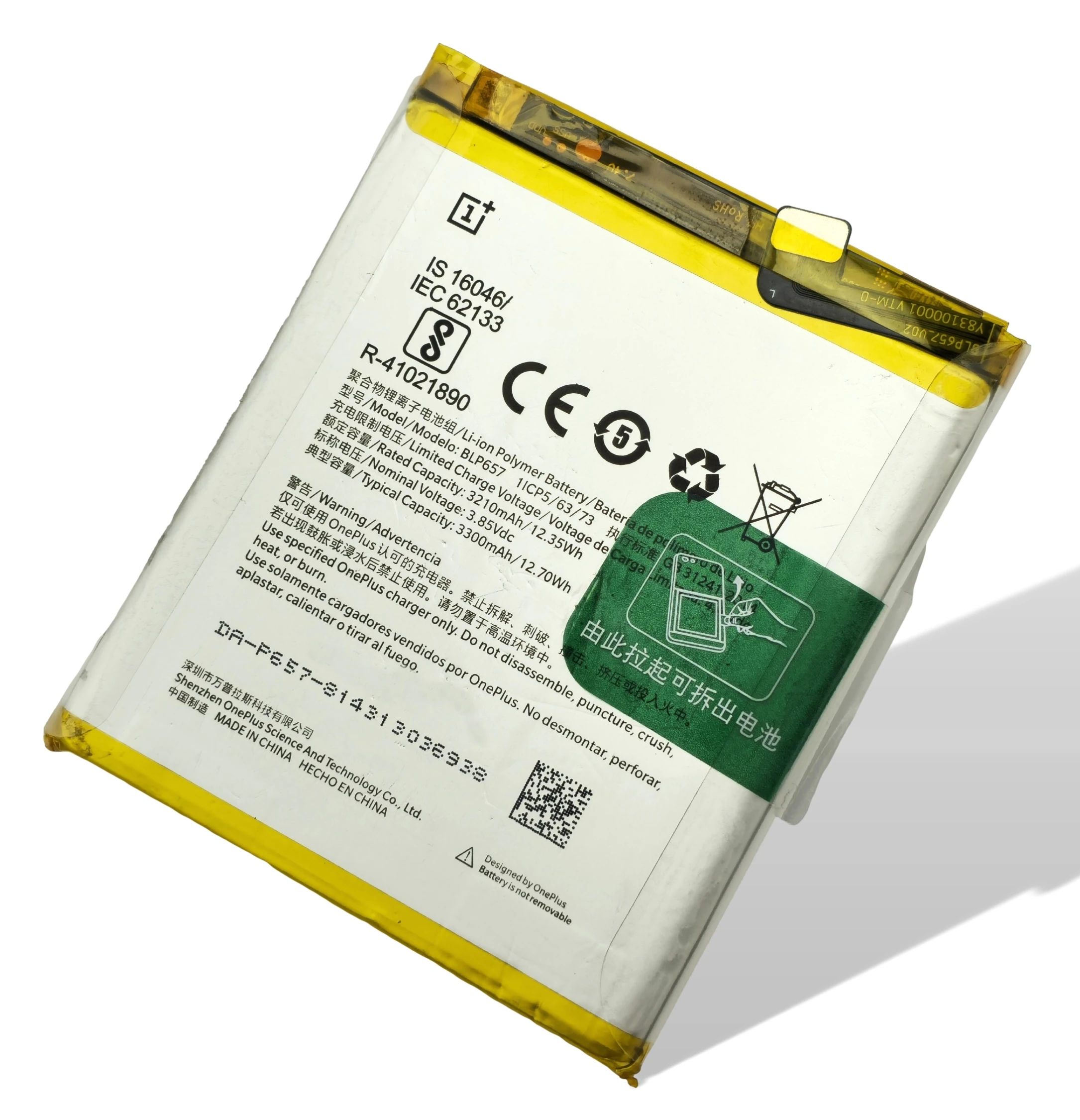 OnePlus 6 Akku (Ersatzakku) BLP657