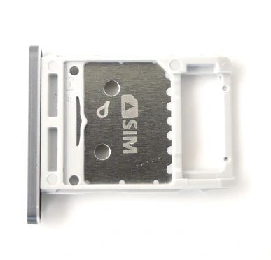 Samsung T970 / T976 Galaxy Tab S7 Plus Sim / SD Karten Halter (Halterung) silber