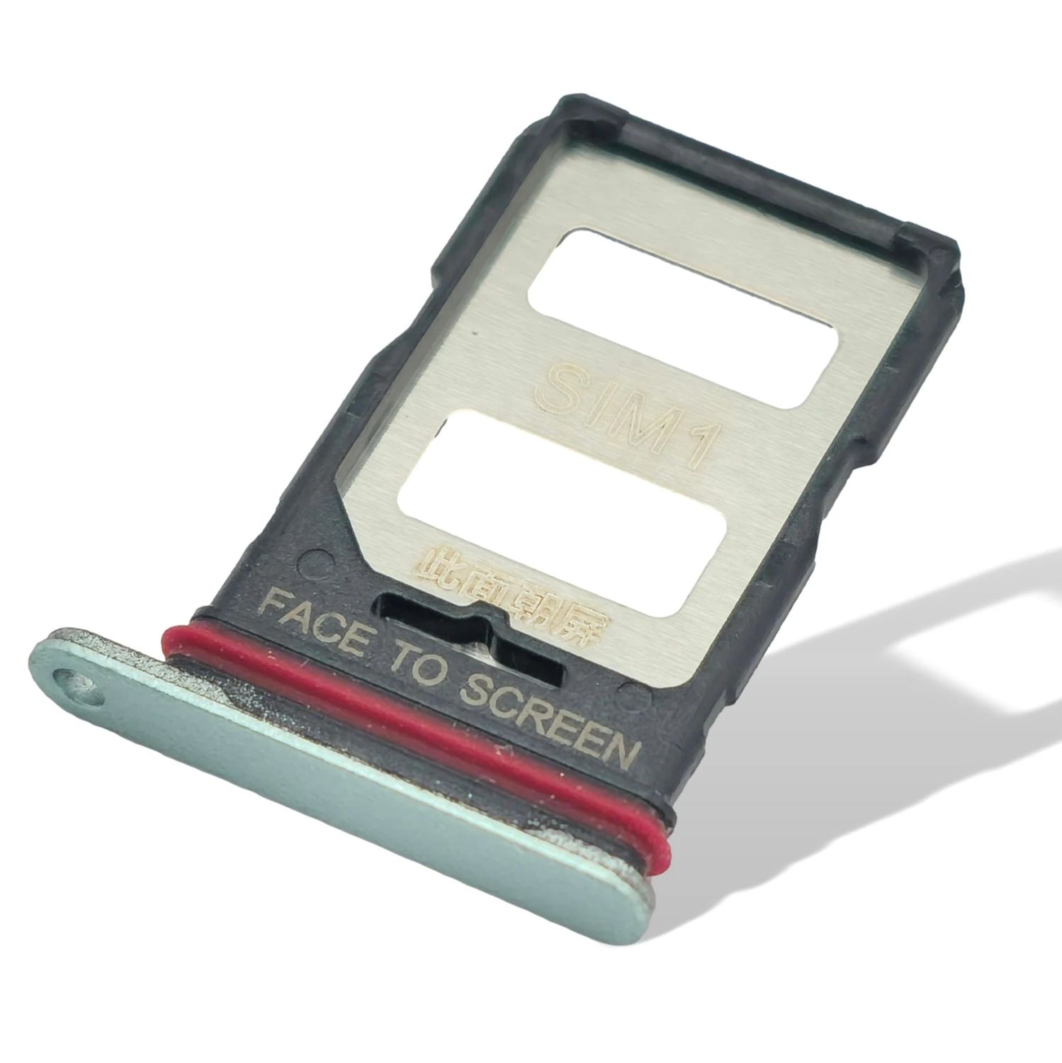 Xiaomi 13T / Pro Sim / SD Karten Halter (Halterung) grün