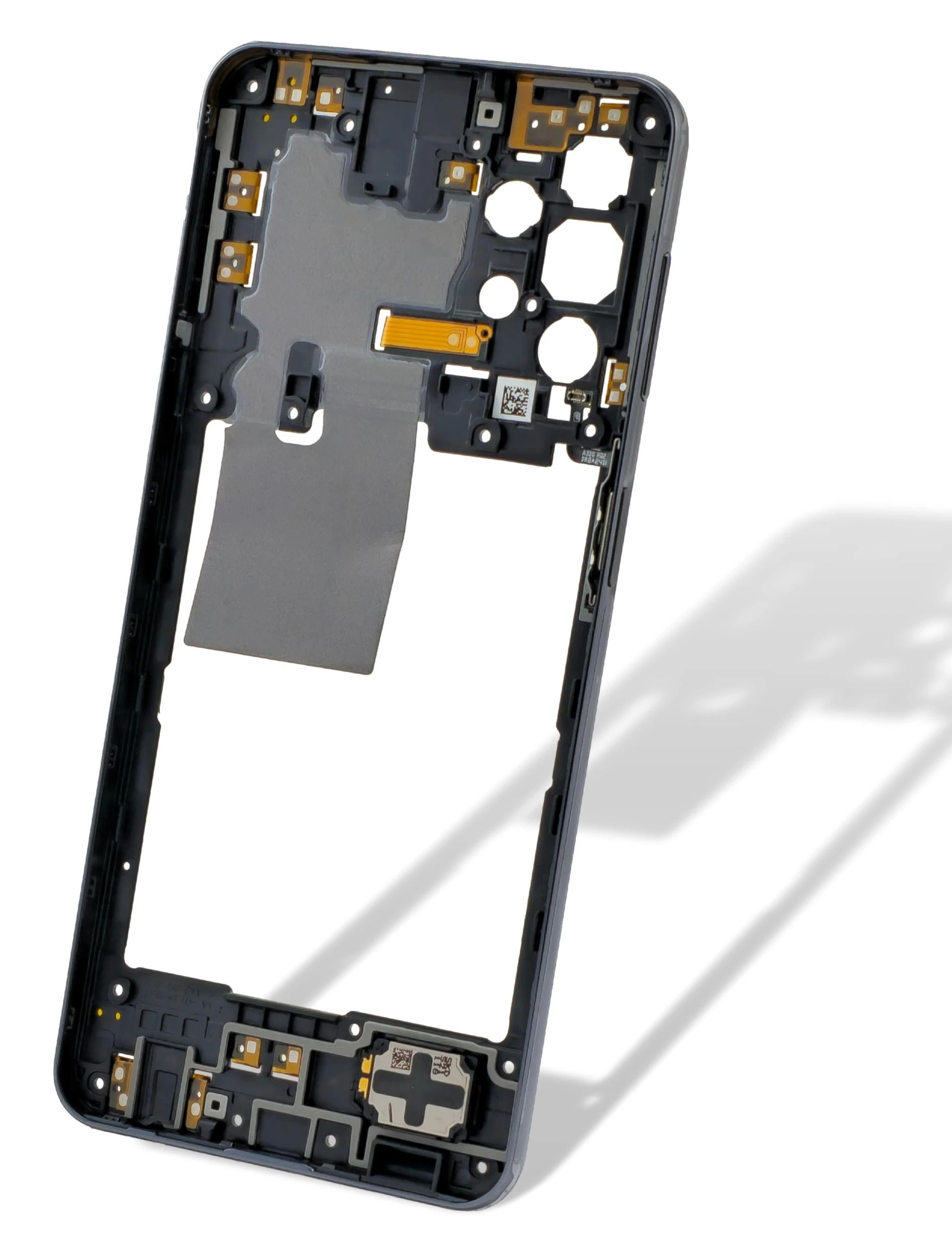 Samsung Galaxy A32 Mittelgehäuse (Rahmen) schwarz A326 A325