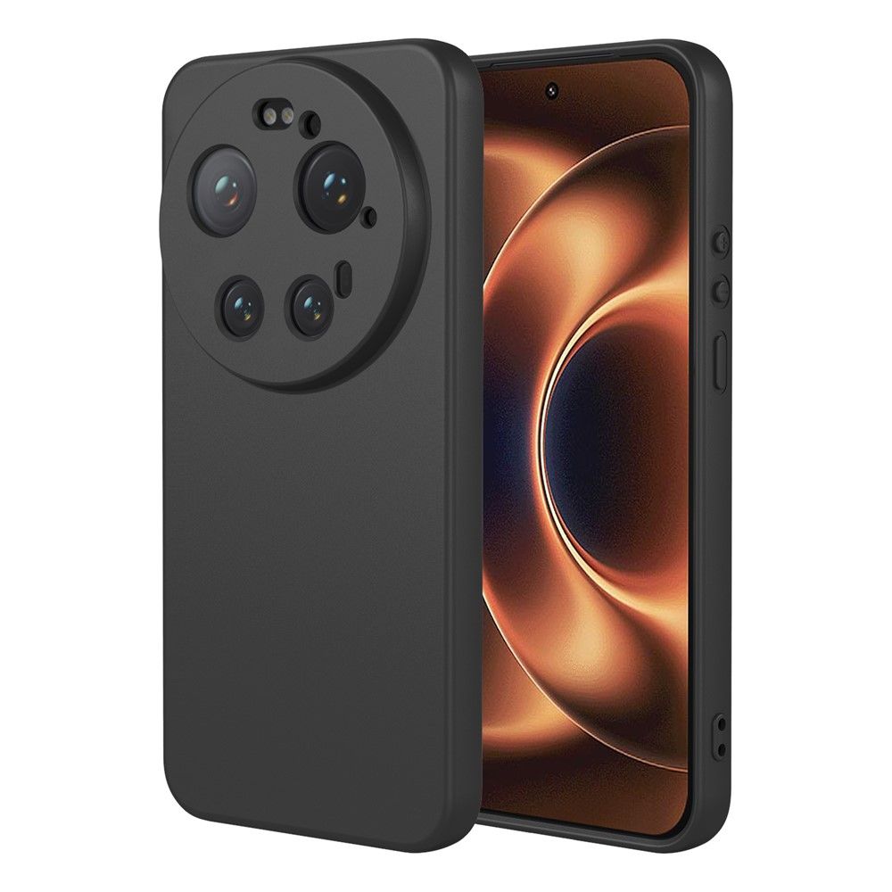 Silikon / TPU Hülle Xiaomi 17 Ultra 5G in candy schwarz - Schutzhülle