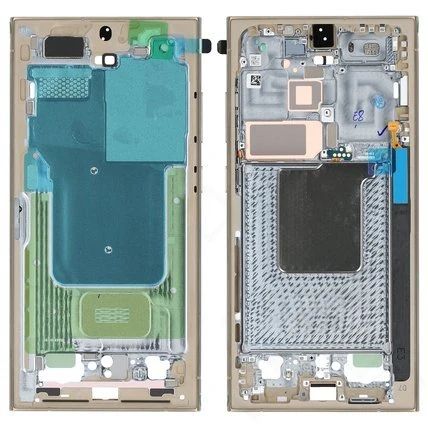 Samsung S928B Galaxy S24 Ultra Display Gehäuse (Rahmen) gelb