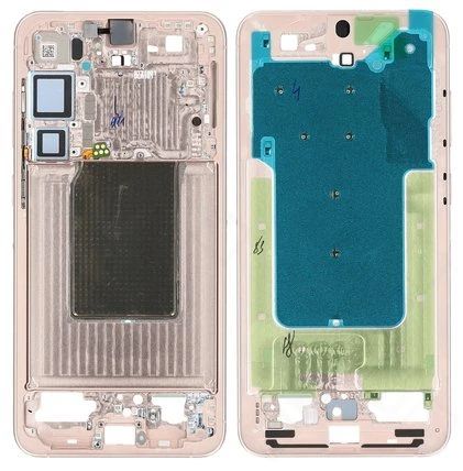 Samsung Galaxy S25 Plus Display Rahmen (Gehäuse) pink gold