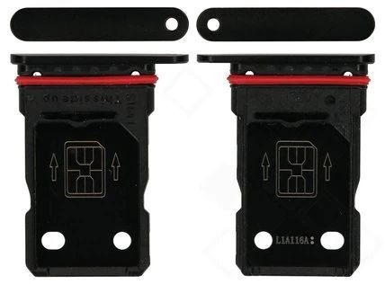 Oneplus 9R Sim Karten Halter (Halterung) schwarz