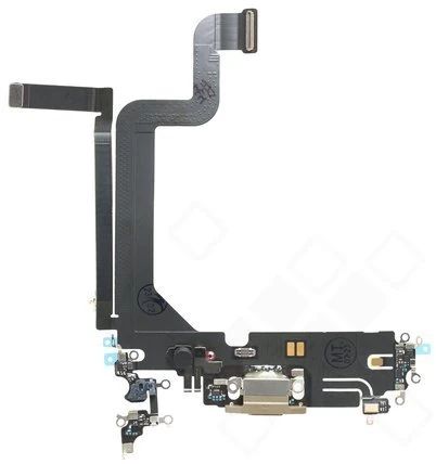 Apple iPhone 14 Pro Max System Anschluss (Ladebuchse) gold