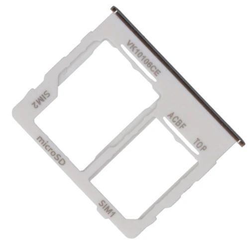 Samsung Galaxy A32 Sim / SD Karten Halter (Halterung) weiß A326 A325