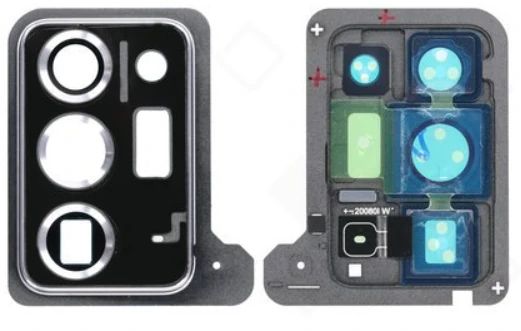 Samsung N986 Galaxy Note 20 Ultra Kamera Rahmen (Blende Gehäuse) weiss