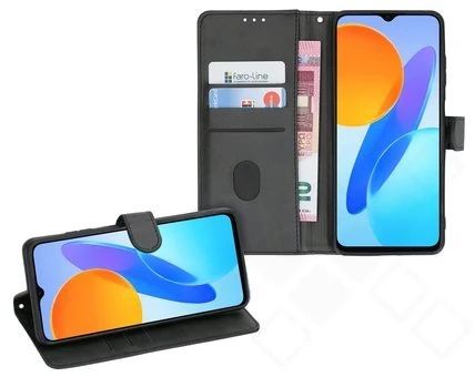 Klapp-Tasche Klassik (Book Style) Honor X8 schwarz - Schutzhülle