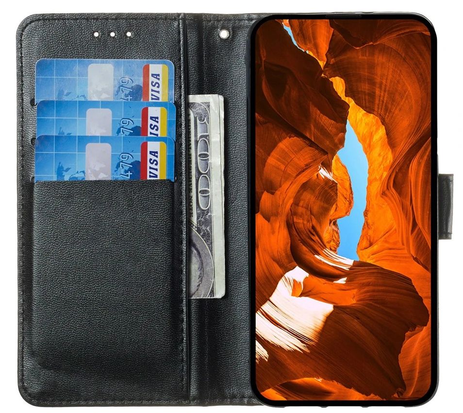 Klapp-Tasche Klassik (Book Style) Xiaomi Poco X6 Pro 5G schwarz - Schutzhülle