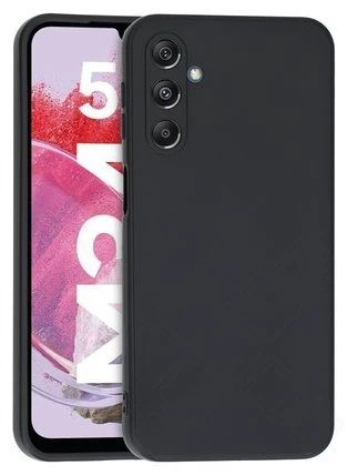 Silikon / TPU Hülle Samsung Galaxy M34 in candy schwarz - Schutzhülle