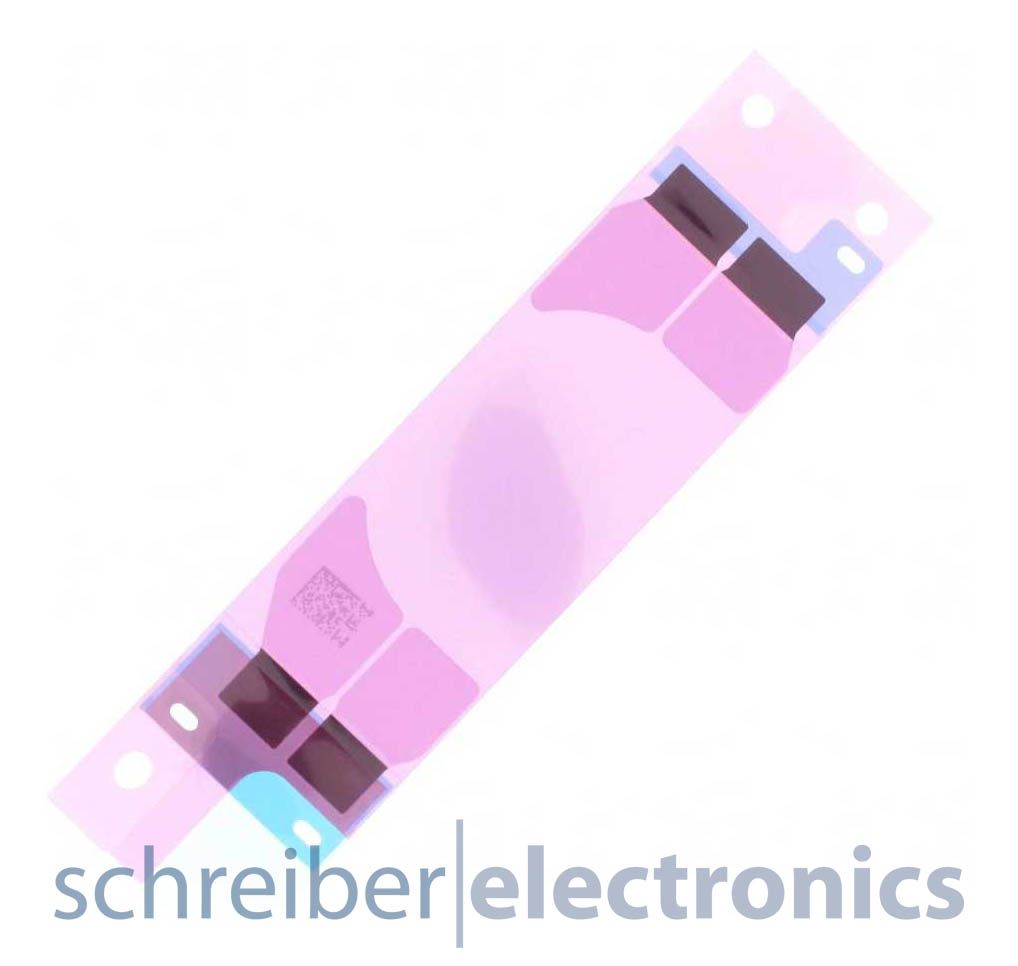 Apple iPhone 8 Plus Klebefolie / Zieh Klebestreifen Akku