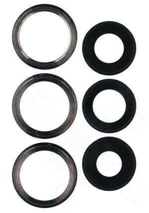 Apple iPhone 12 Pro Max Kamera Gehäuse mit Schreibe graphite