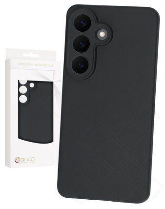 Silikon / TPU Hülle Samsung S942B Galaxy S26 in candy schwarz - Schutzhülle