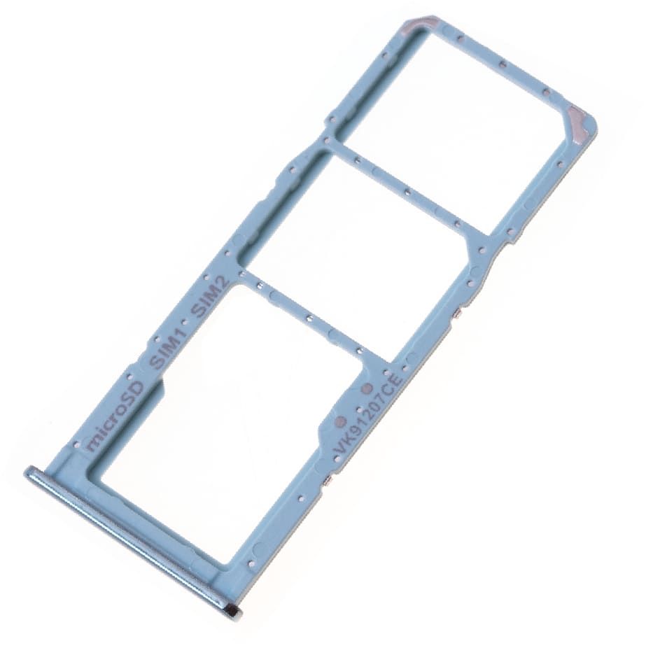 Samsung A515 Galaxy A51 Sim / SD Karten Halter (Halterung) blau