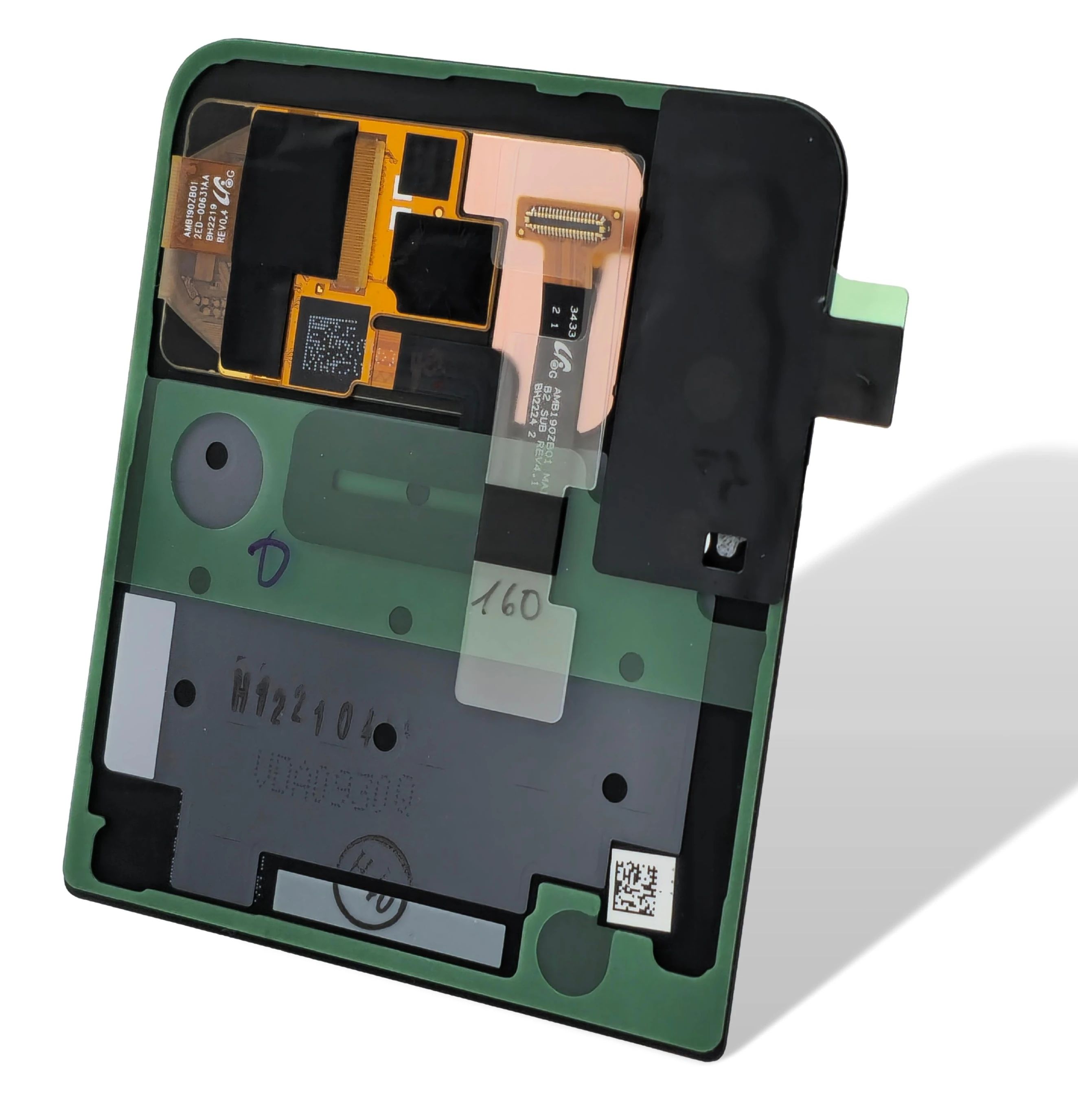 Samsung F711 Galaxy Z Flip 3 Außen Display phantom schwarz