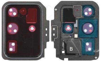 Samsung G988 Galaxy S20 Ultra Kamera Gehäuse (Blende Rahmen) blau