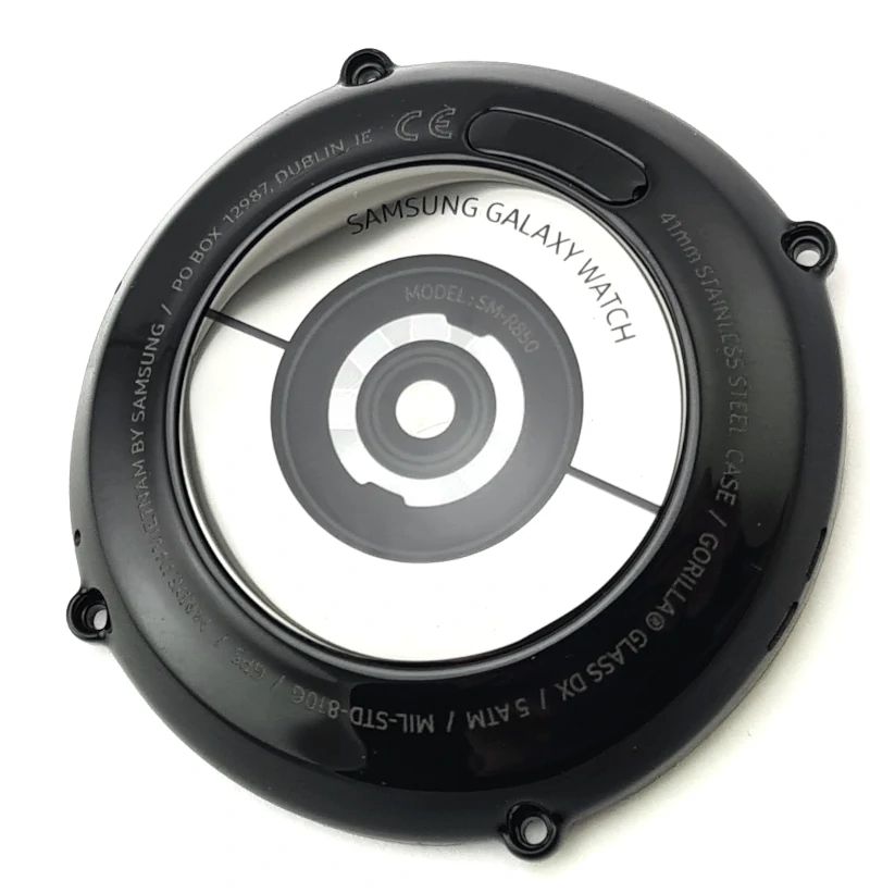 Samsung Watch 3 41mm Rückeite (Backcover) schwarz R850 R855
