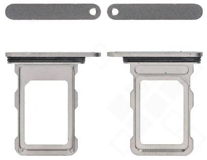 Apple iPhone 16 Pro / Plus Sim Karten Halter (Halterung) titan natur