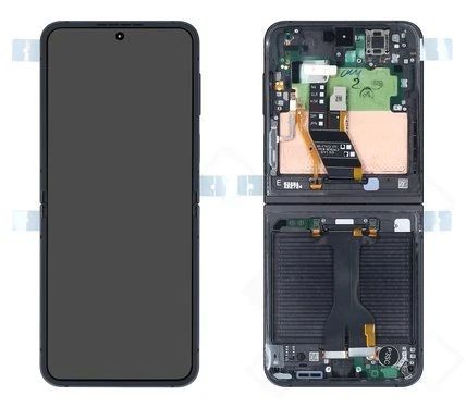 Samsung Galaxy Z Flip6 Display mit Touchscreen schwarz