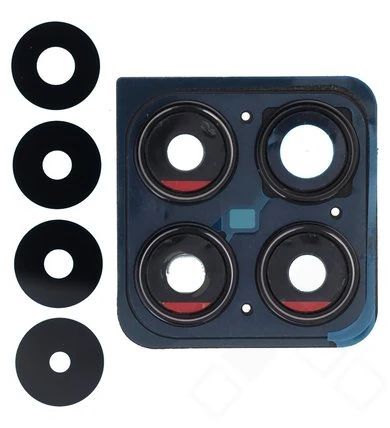 Xiaomi Poco X6 Pro 5G Kamerascheibe (Glas) Set + Blende