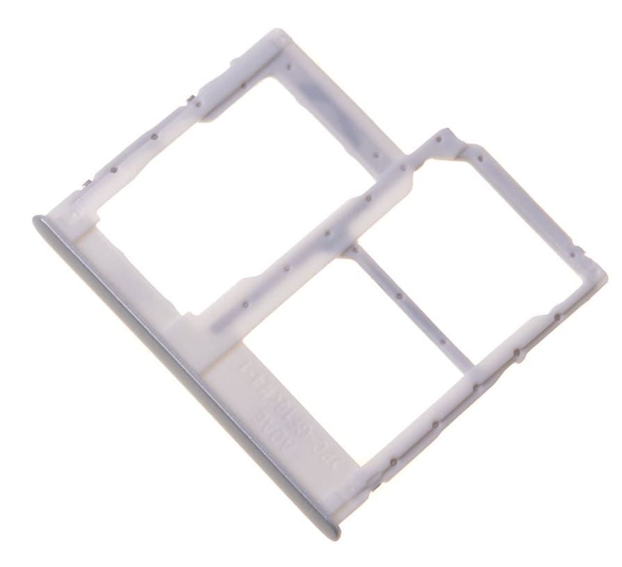 Samsung A415 Galaxy A41 Sim / SD Karten Halter (Halterung) DUAL weiß