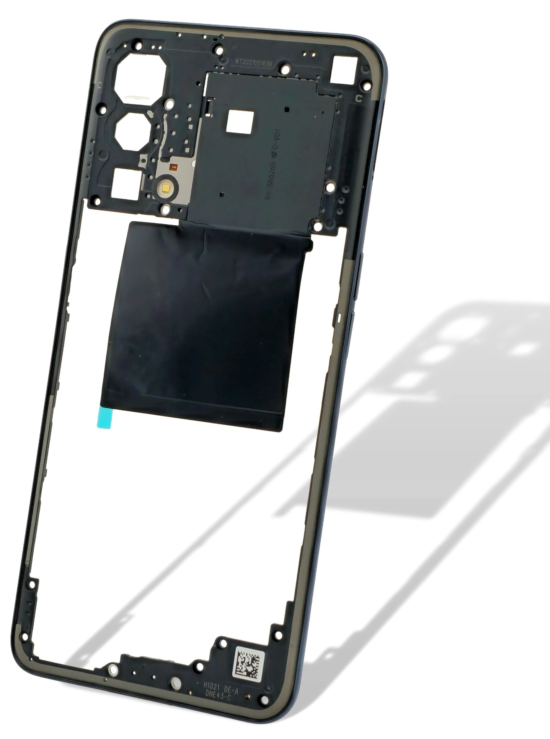 OnePlus Nord CE 5G Mittel Gehäuse (Rahmen) grau (charcoal ink)