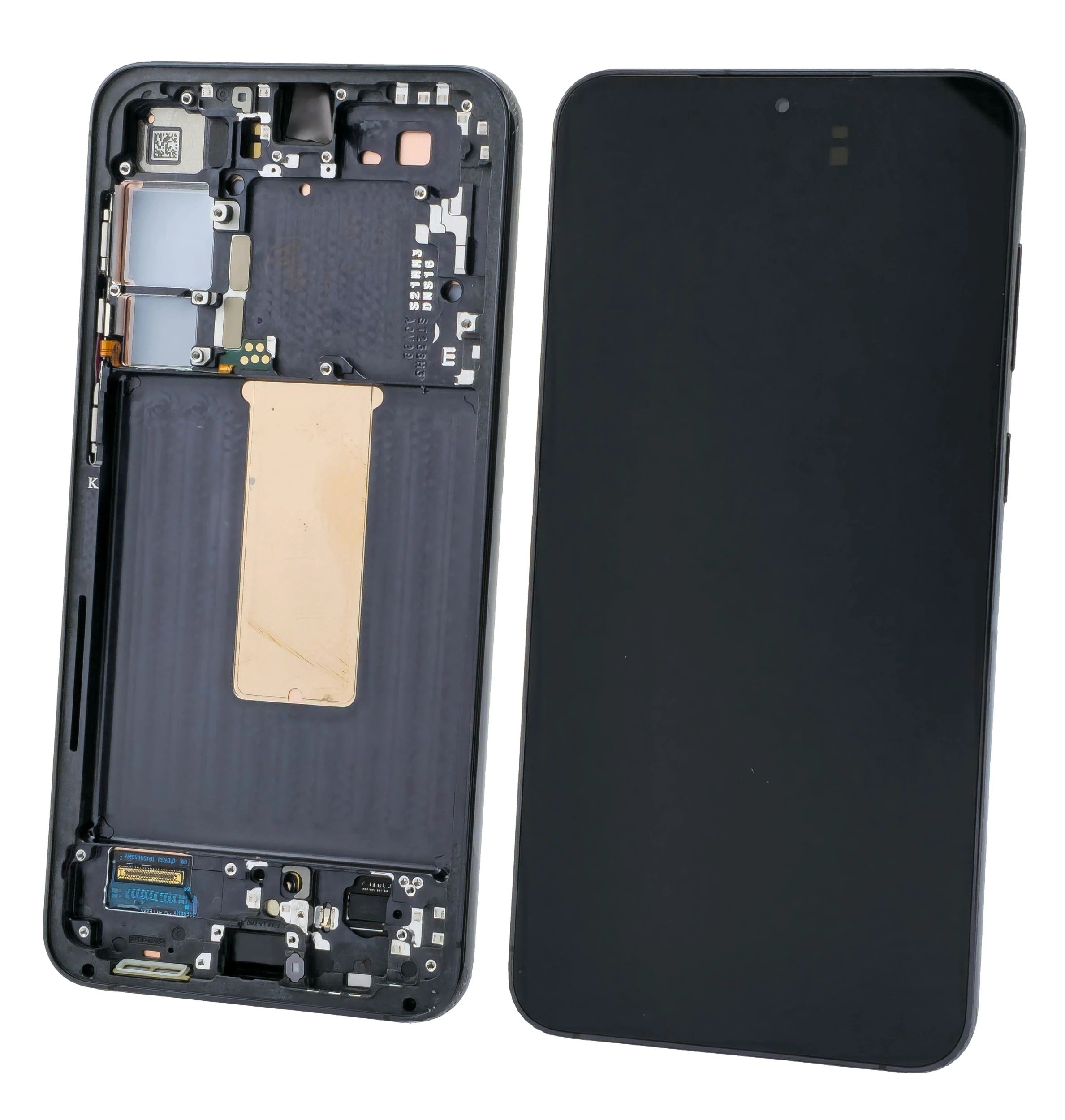 Samsung S916B Galaxy S23+ Plus Display mit Touchscreen schwarz (phantom black)