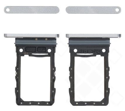 Samsung Galaxy Z Flip6 Sim Karten Halter (Halterung) weiss