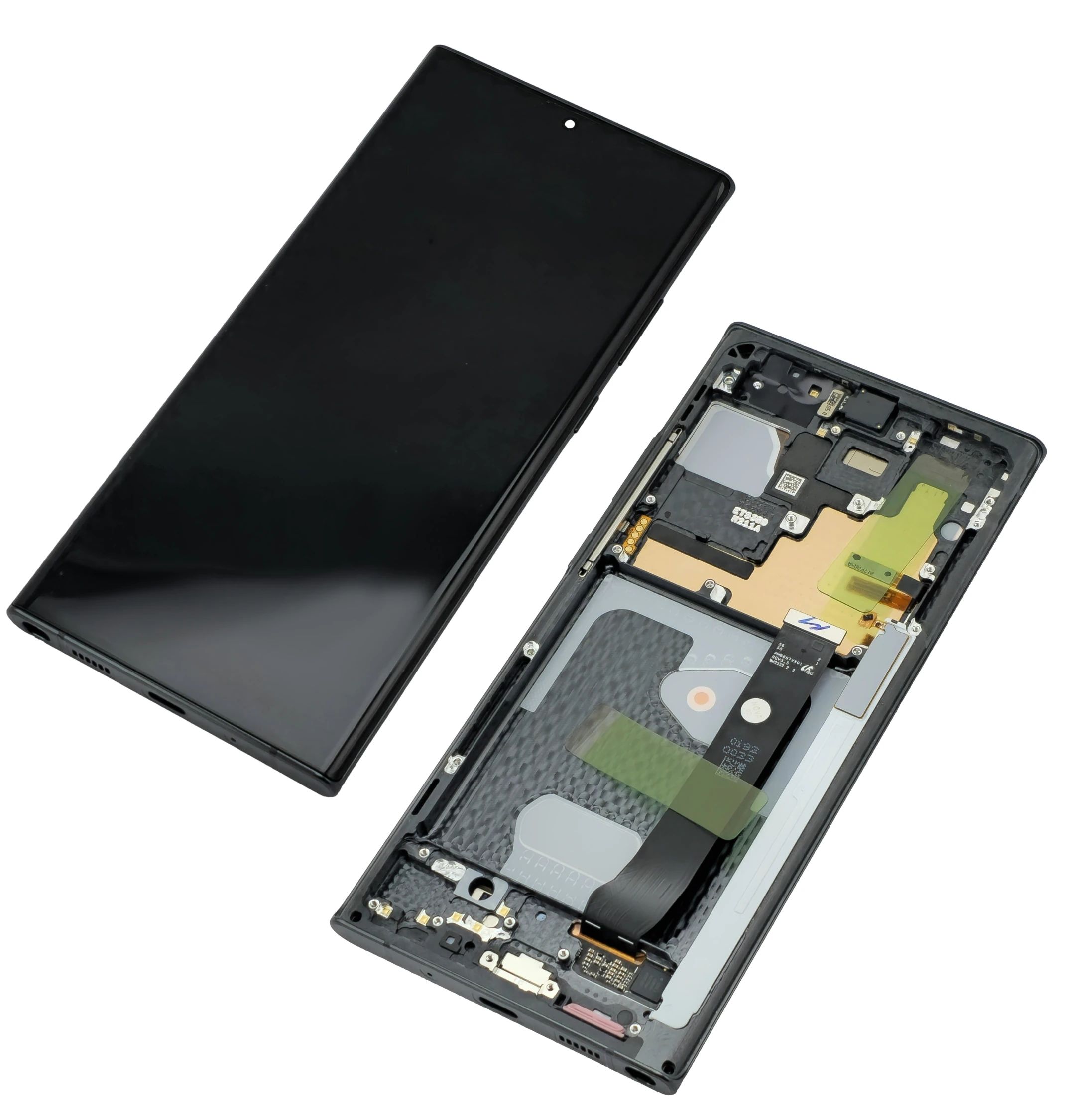 Samsung N986 Galaxy Note 20 Ultra Display mit Touchscreen schwarz