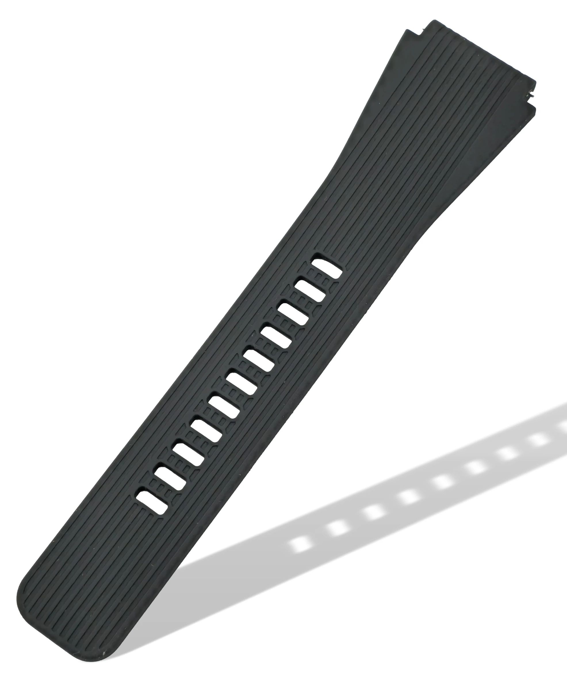 Samsung R800 Watch Armband einteilig / Löcher Seite Schwarz Größe L