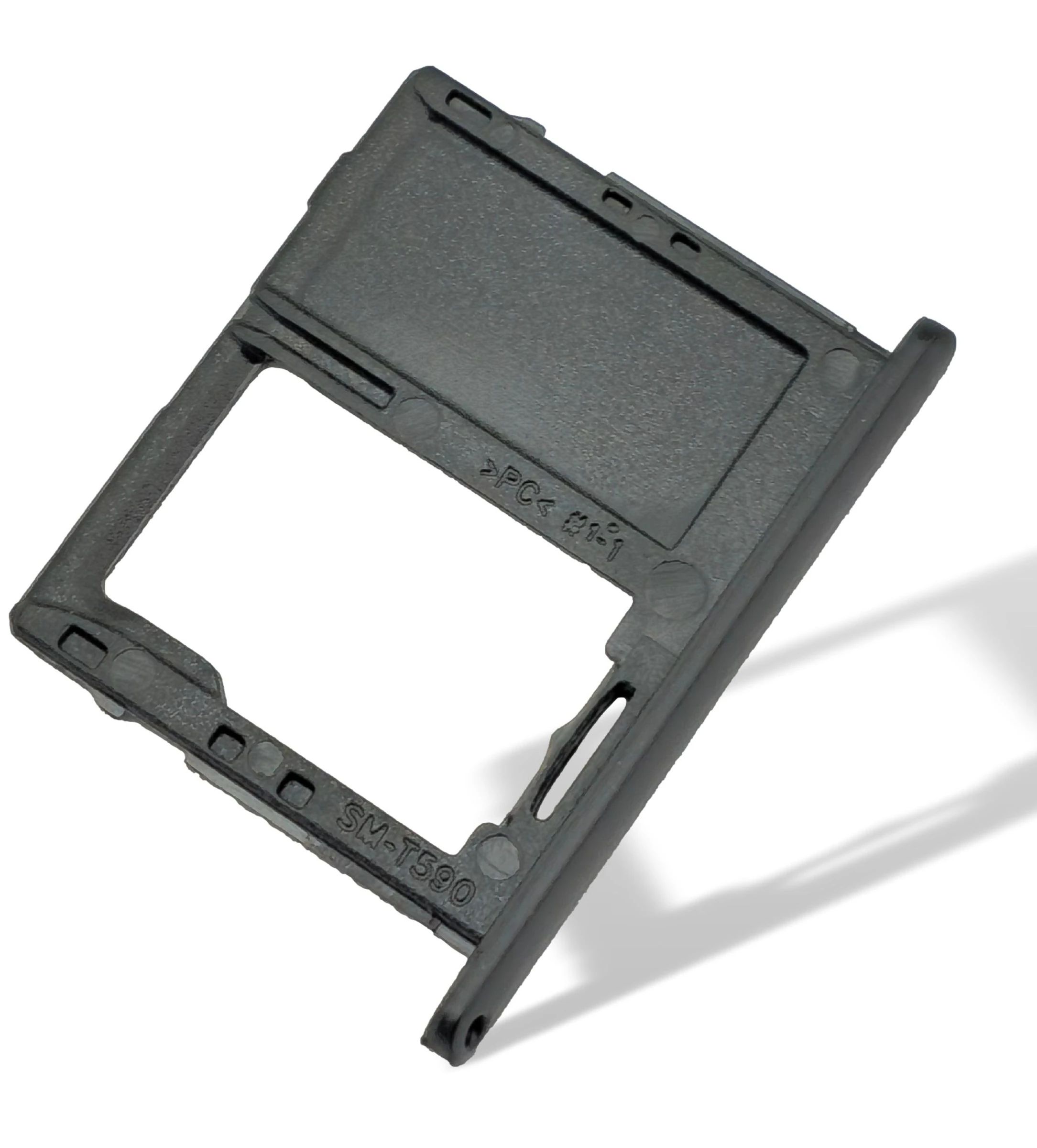 Samsung T590 Galaxy Tab A 10.5 Sim / SD Karten Halter (Halterung) schwarz