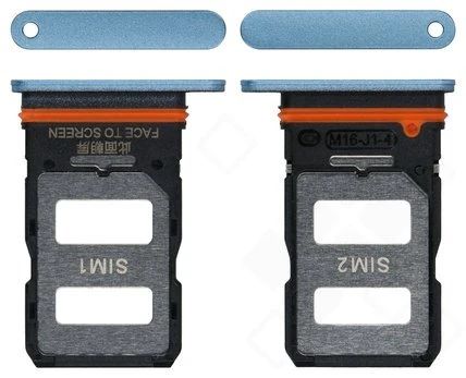 Xiaomi Redmi Note 12 Pro 5G Sim Karten Halter (Halterung) blau