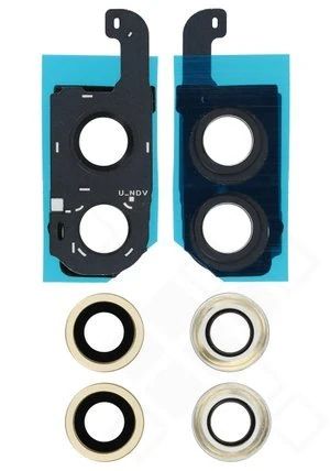 Samsung Galaxy Z Flip6 Kamera Gehäuse (Blende) + Scheibe gelb