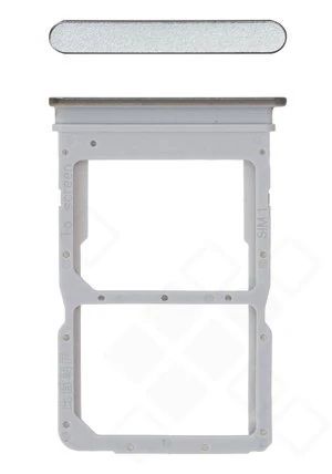 Honor X8 Sim / SD Karten Halter (Halterung) silber