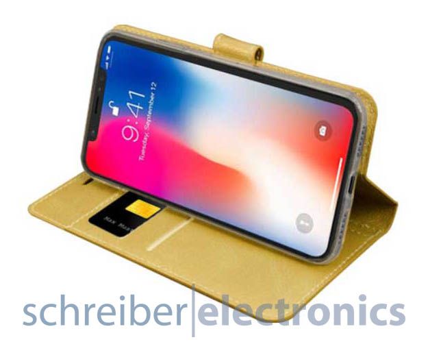 OnePlus 5 Flip-Tasche (Buch) schwarz