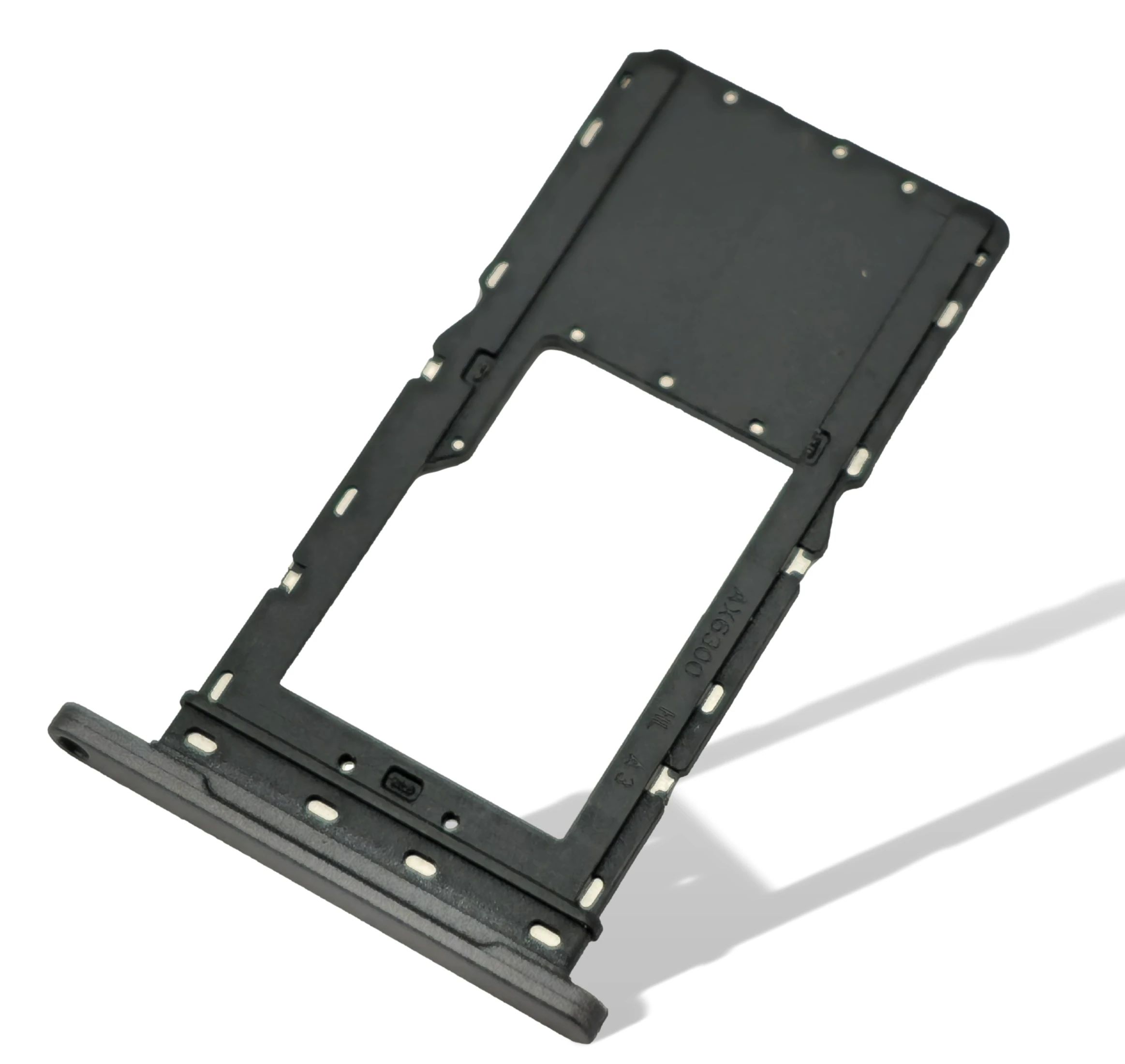 Samsung Galaxy Tab A8 SD Karten Halter (Halterung) dark grey schwarz X200