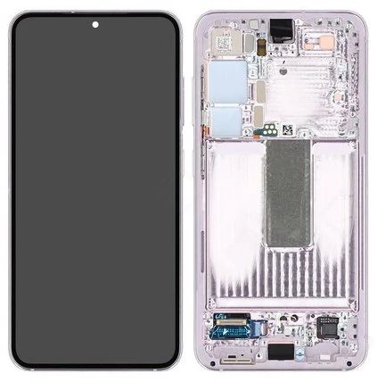 Samsung S911B Galaxy S23 Display mit Touchscreen lavender