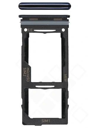 Samsung M526 Galaxy M52 Sim / SD Karten Halter (Halterung) schwarz