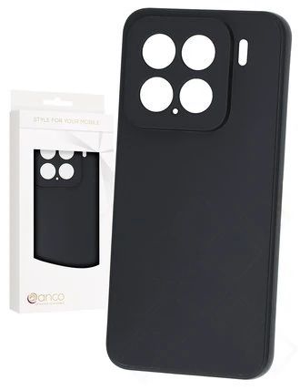 Silikon / TPU Hülle Xiaomi 15 in candy schwarz - Schutzhülle