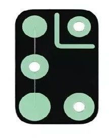 Samsung A217 Galaxy A21s Klebefolie (Kleber Dichtung) Kamerascheibe